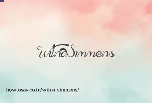Wilna Simmons