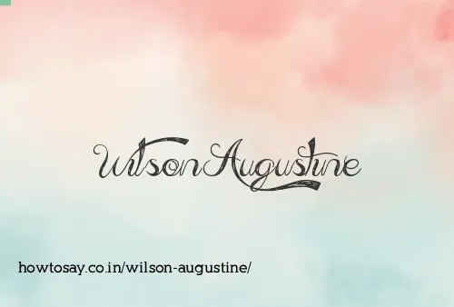 Wilson Augustine