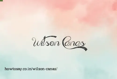 Wilson Canas