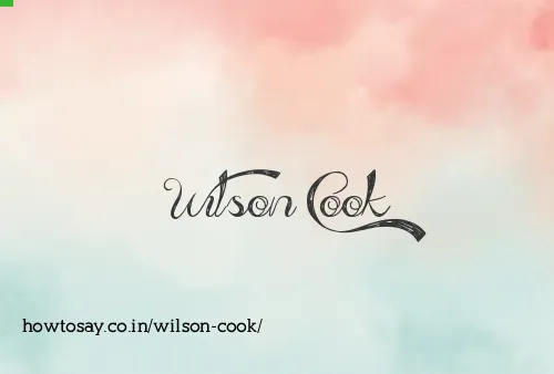 Wilson Cook