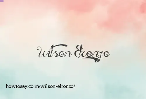 Wilson Elronzo