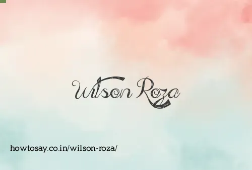 Wilson Roza