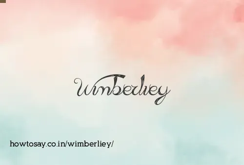 Wimberliey
