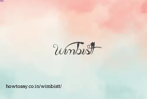 Wimbistt