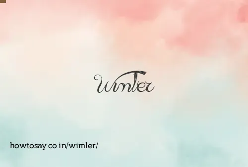 Wimler