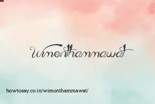 Wimonthammawat