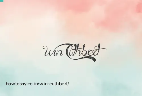 Win Cuthbert
