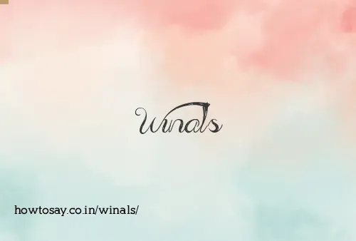 Winals