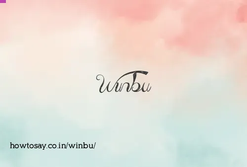 Winbu