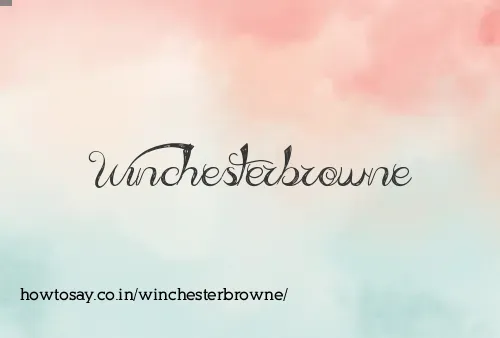 Winchesterbrowne