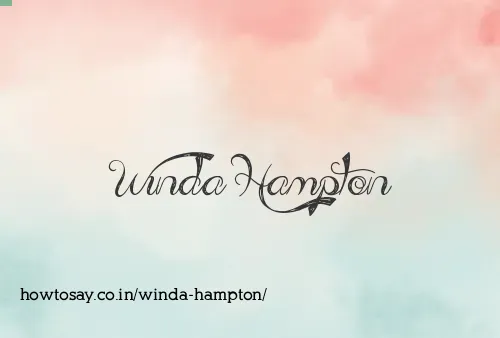 Winda Hampton