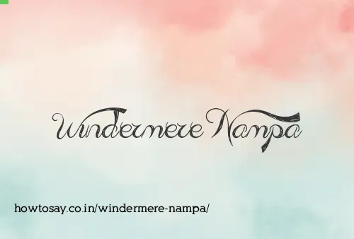 Windermere Nampa