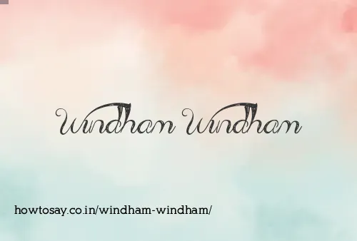 Windham Windham