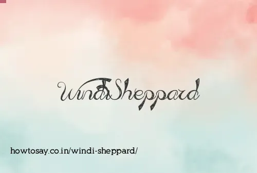Windi Sheppard