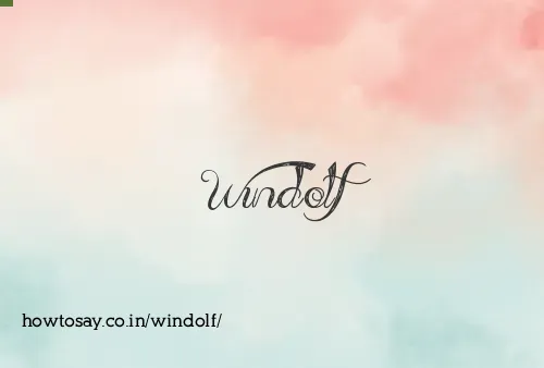 Windolf