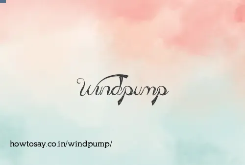 Windpump