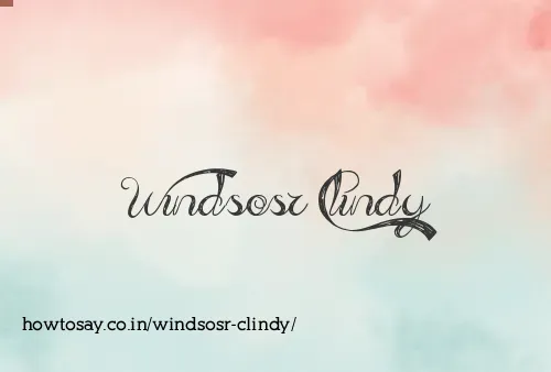 Windsosr Clindy