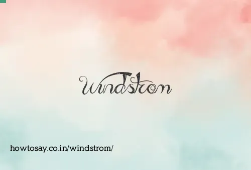 Windstrom