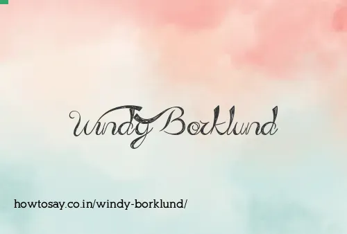 Windy Borklund