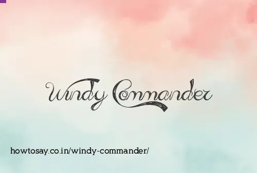Windy Commander