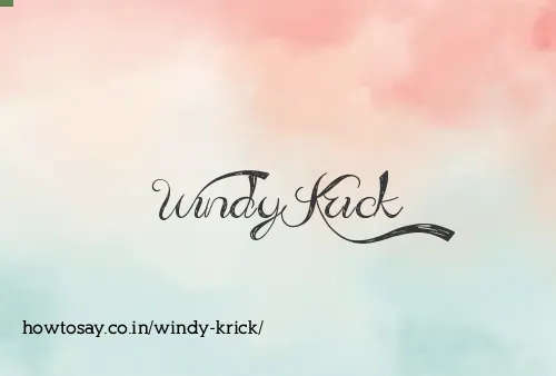 Windy Krick