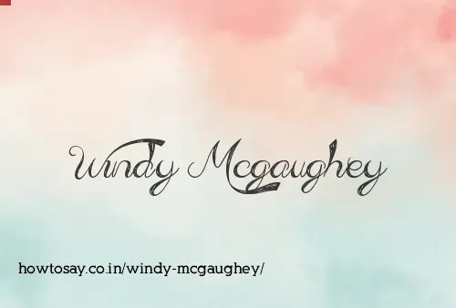 Windy Mcgaughey