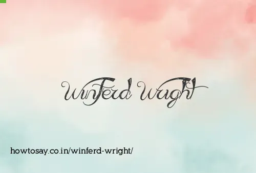 Winferd Wright
