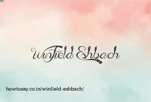 Winfield Eshbach