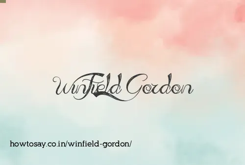 Winfield Gordon