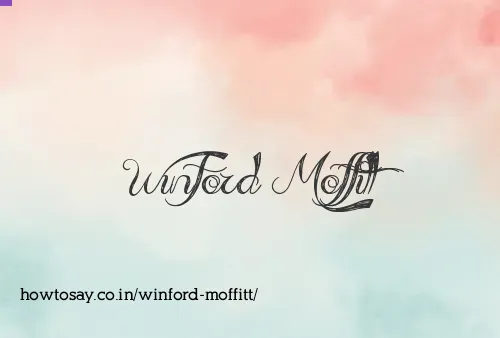 Winford Moffitt