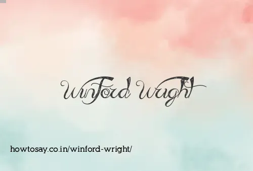 Winford Wright