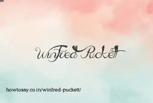 Winfred Puckett