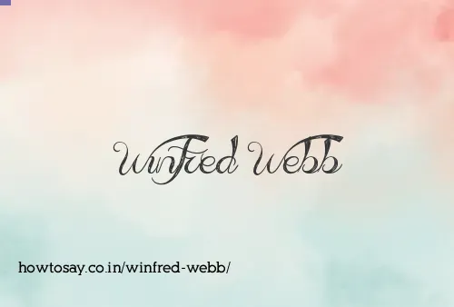 Winfred Webb