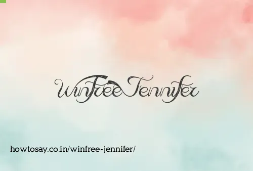 Winfree Jennifer