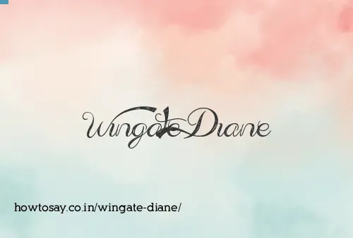 Wingate Diane