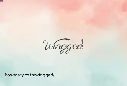 Wingged