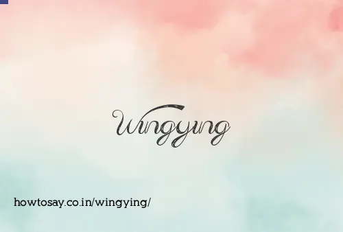 Wingying