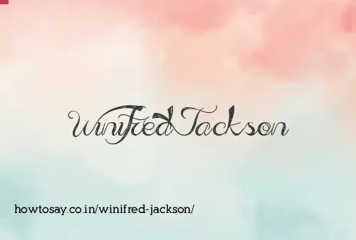 Winifred Jackson