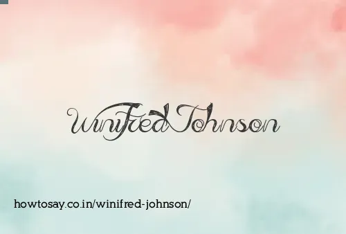 Winifred Johnson