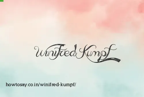 Winifred Kumpf