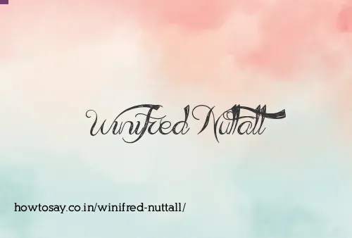 Winifred Nuttall