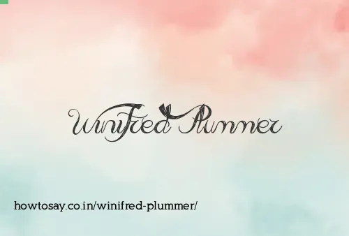 Winifred Plummer