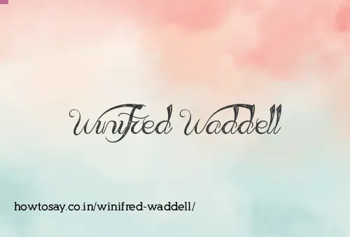 Winifred Waddell