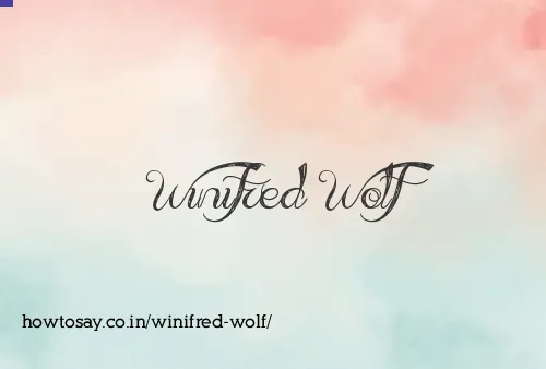 Winifred Wolf