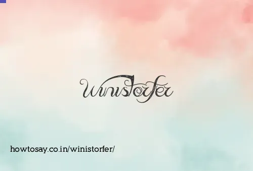 Winistorfer