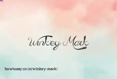 Winkey Mark