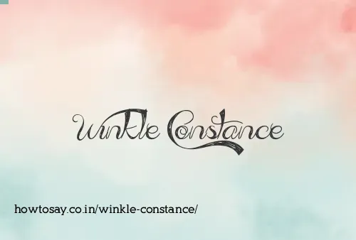 Winkle Constance