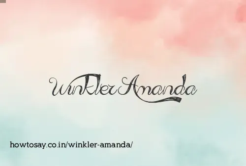 Winkler Amanda
