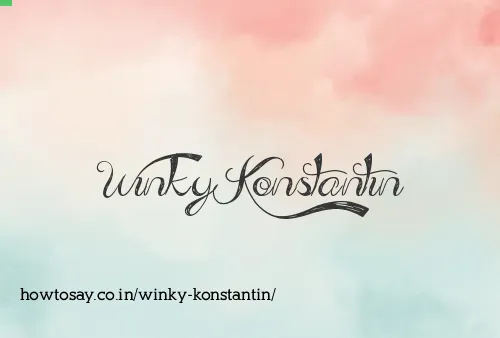Winky Konstantin