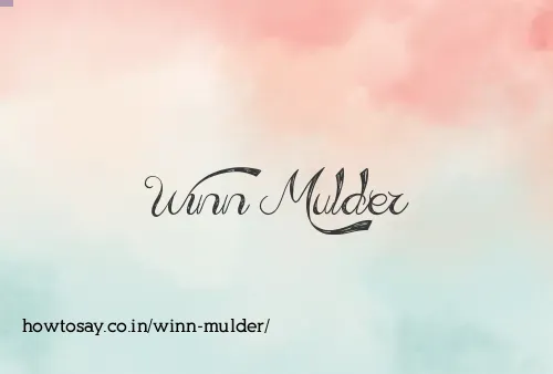 Winn Mulder